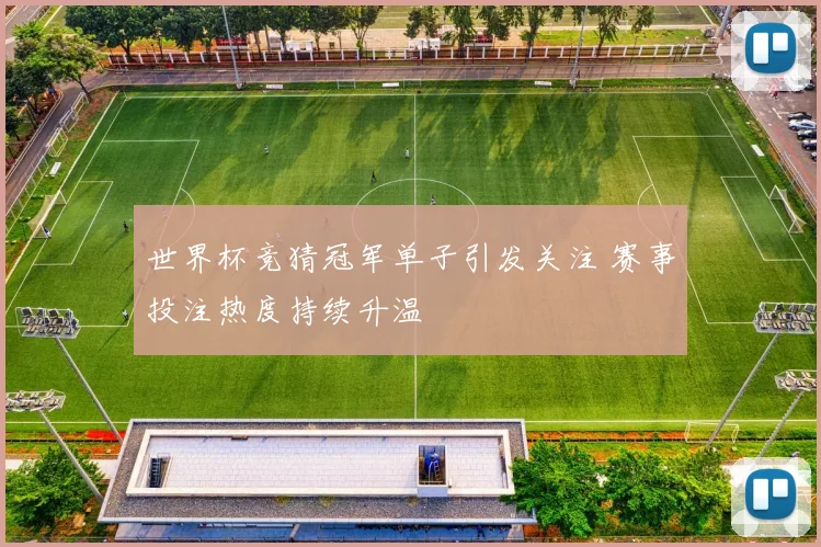 世界杯竞猜冠军单子引发关注 赛事投注热度持续升温